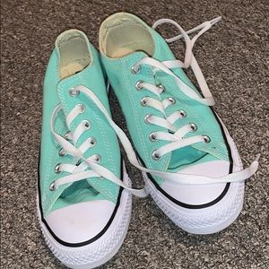 light blue converse